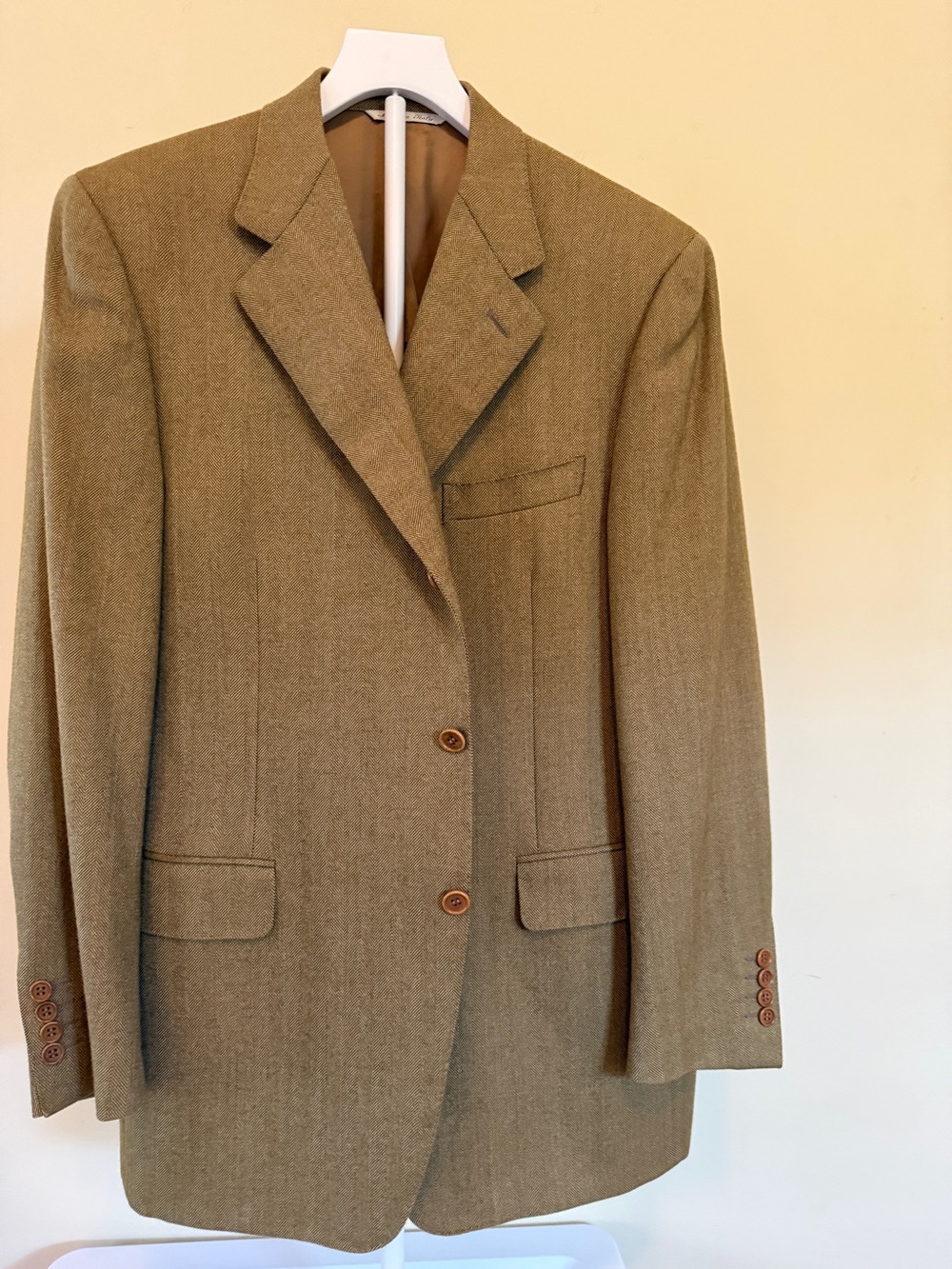 Canali Made in Italy 100% Virgin Wool Sport Coat Blazer – Size 52 (US 42R